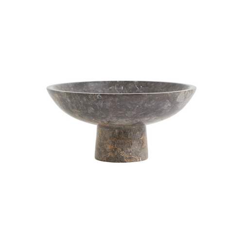 Large Marble Pedestal Bowl