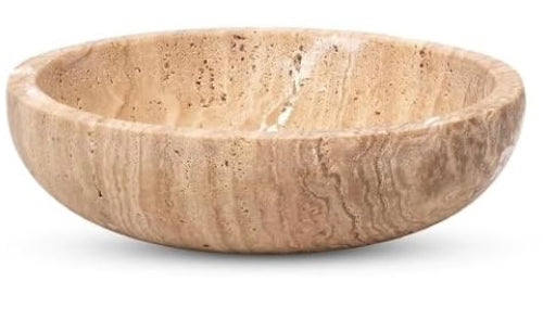 Natural Travertine Bowl