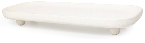 Marble Footed Tray