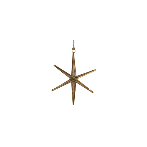 Antique Mirrored Star Ornament