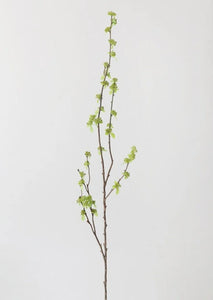 Artificial Branch with Green Buds