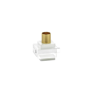 Vera Crystal Square Candle Holder