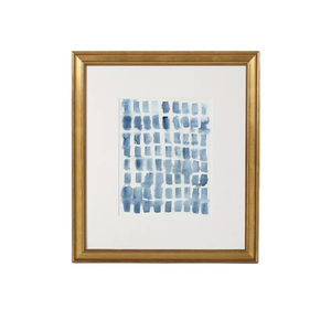 Blue Wash Blocks Wall Art