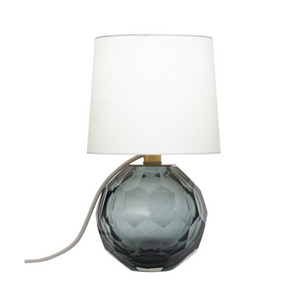 Leona Table Lamp-13"H x 7.5"Dia Shade