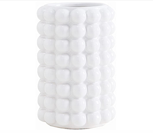 White Porcelain Bubble Vase