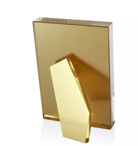 Acrylic Standing Frame Gold