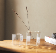 Square Glass Vase