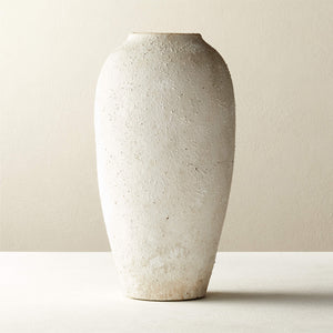 Tall White Vase