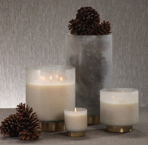 Large Cortina Scented Candle- White