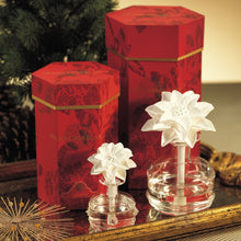Poinsettia Porcelain Flower Diffuser