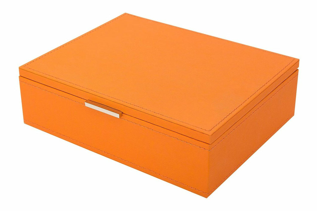 Leather Box-Orange