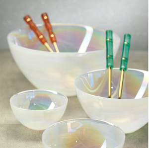 Green Resin Server Set