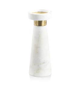 Marble Pillar Candle Holder