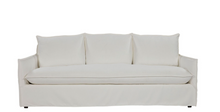 White Performance Fabric Sofa