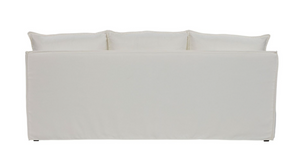 White Performance Fabric Sofa