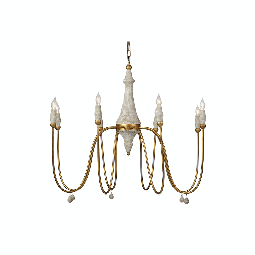 Clay Chandelier