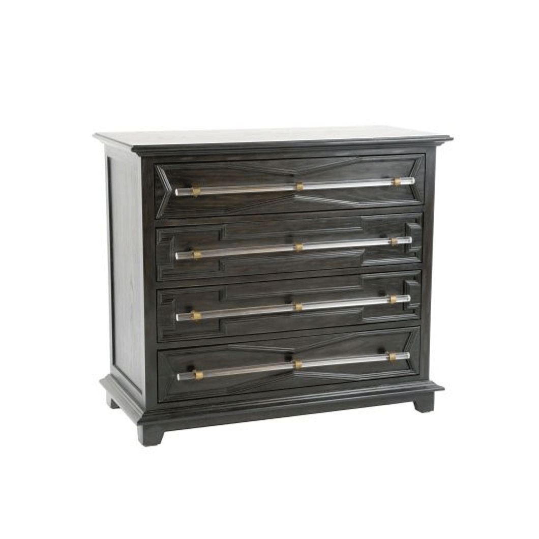 Hazel Acrylic/Black Chest