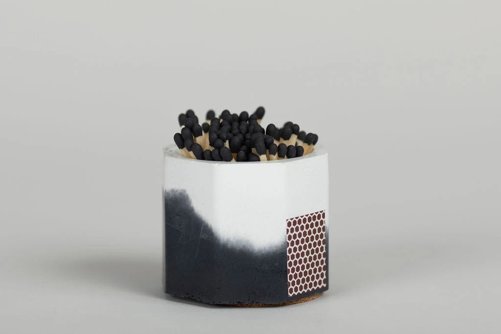 Concrete Match Holder with Striker