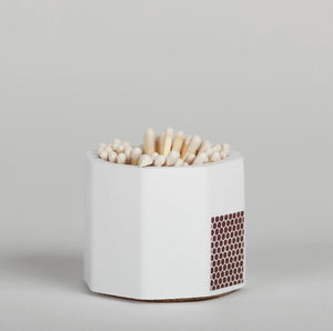 Concrete Match Holder with Striker