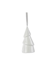 Ceramic White Tree Ornament
