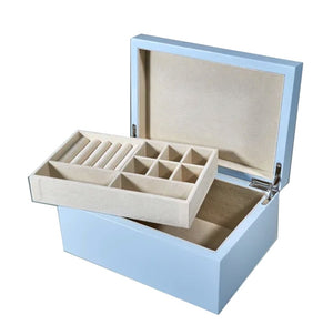 Light Blue Jewelry Box