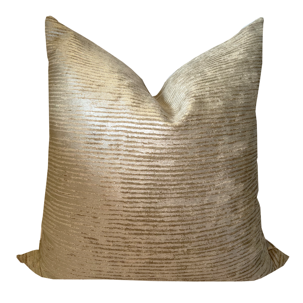 Novo Metallic - Shimmering Linen Pillow