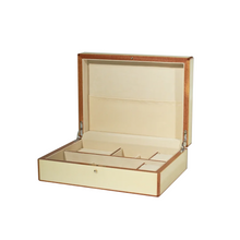 White Shagreen Jewelry Box
