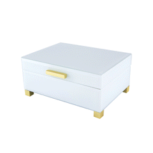 White Box with Gold